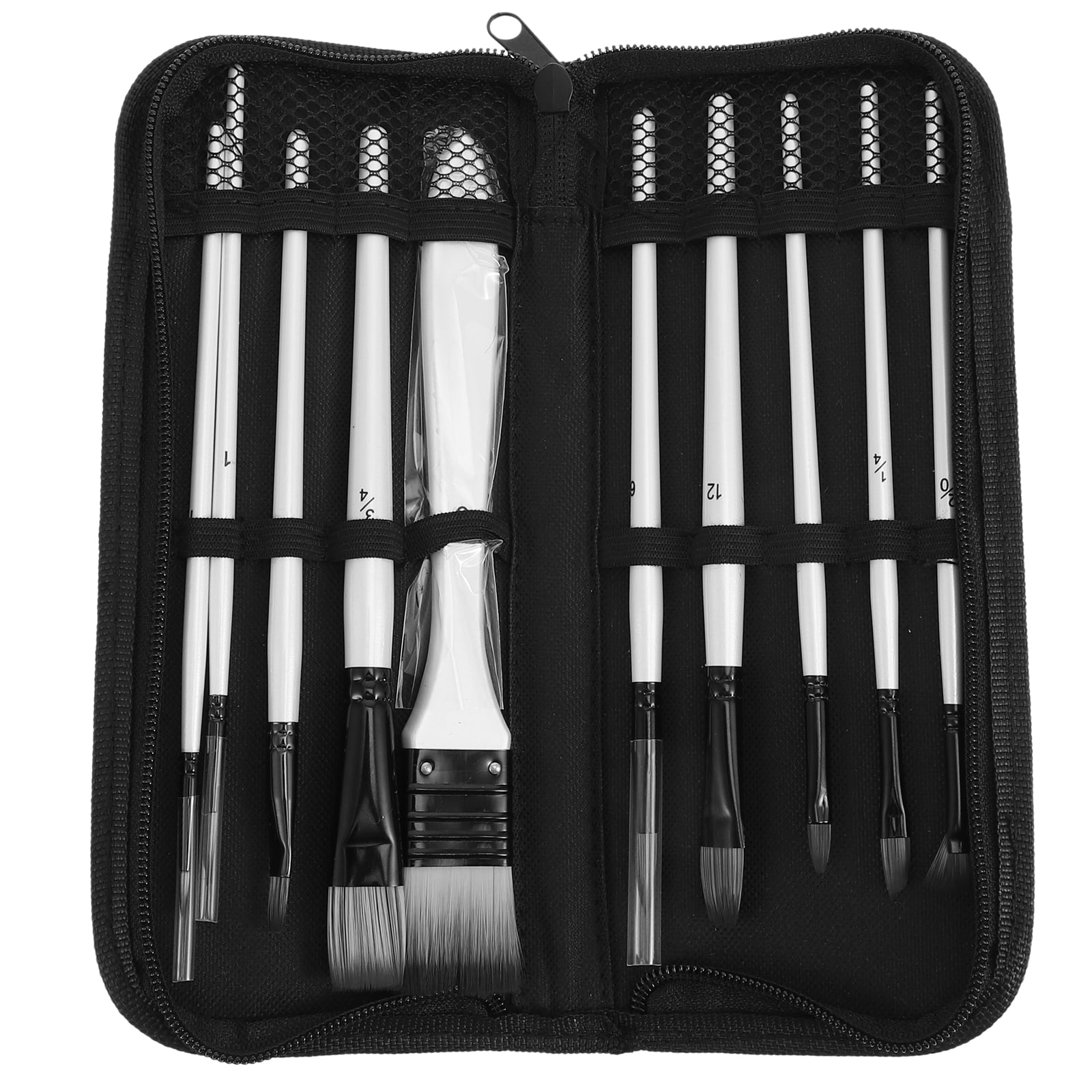 1 Set of Oil Painting Gouache Pens Watercolor Wooden Handle Pens