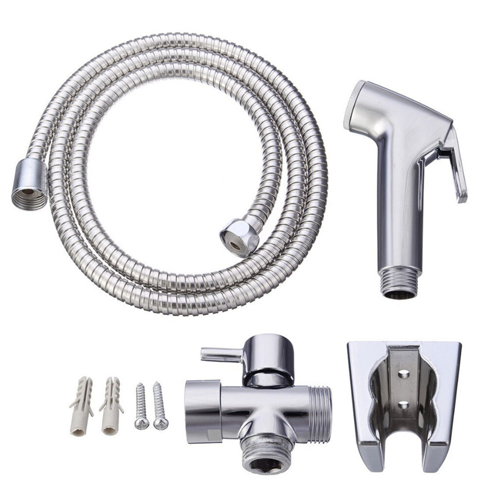 1 Set of Plastic Spray Bidets Handheld Female Bidet Pressure Boost