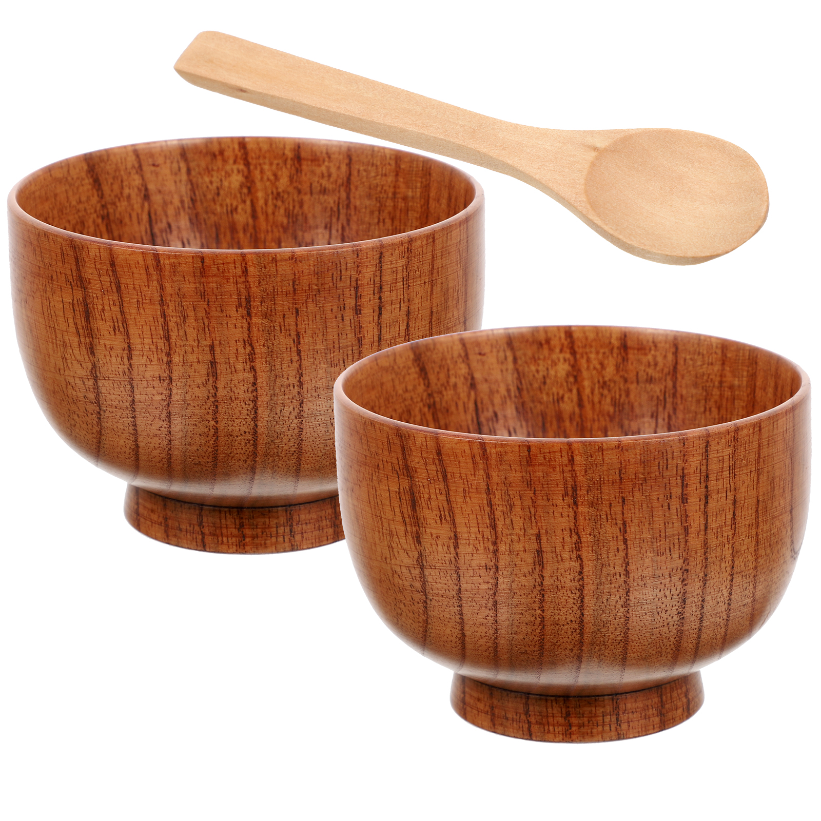 1 Set of Preschool Scooping Toy Wooden Kitchen Utensils Toy Educational