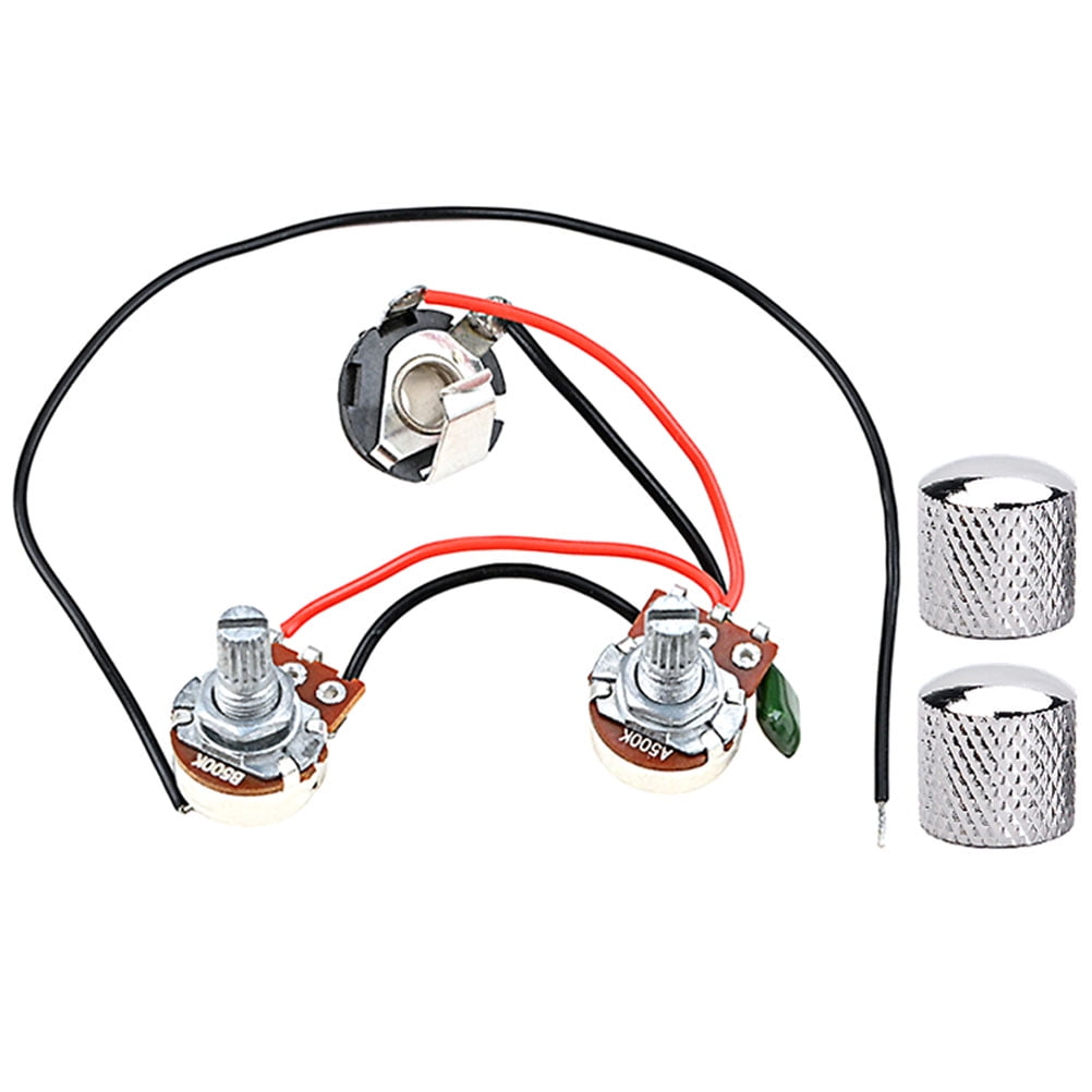 1 Set of Professional Guitar Potentiometer Wiring Harness Durable