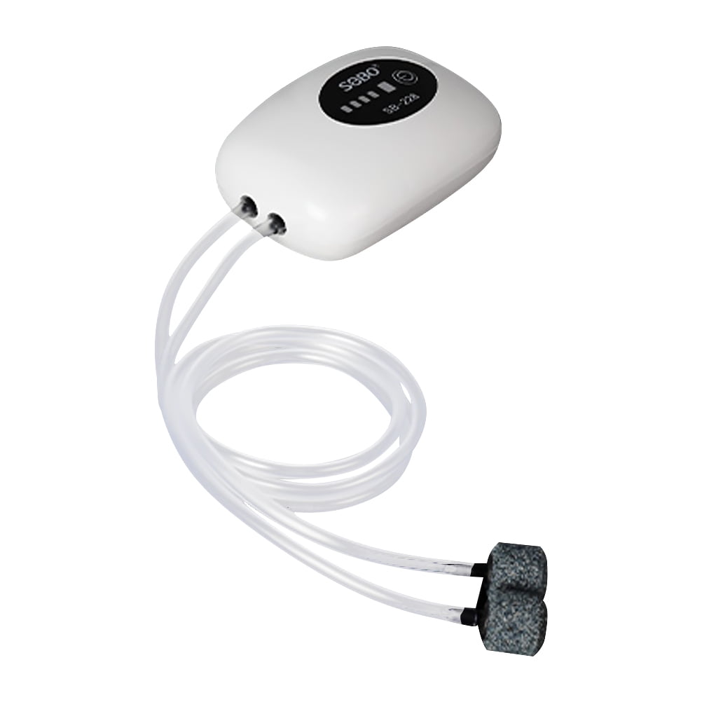 1 Set of Rechargeable Oxygen Pump Silent Aquarium Air Pump Fish Tank