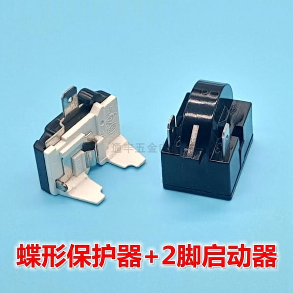 Refrigerator Overload Protector Set for Freezer Compressor Overheat Replacement Parts and