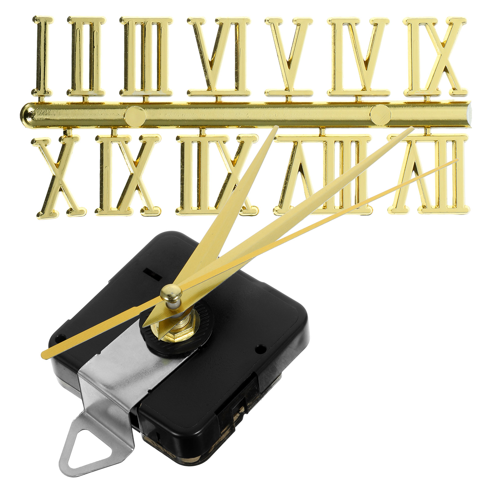 1 Set of Replaceable Clock Movements DIY Clock Mechanism Kits Wall Clock Movements