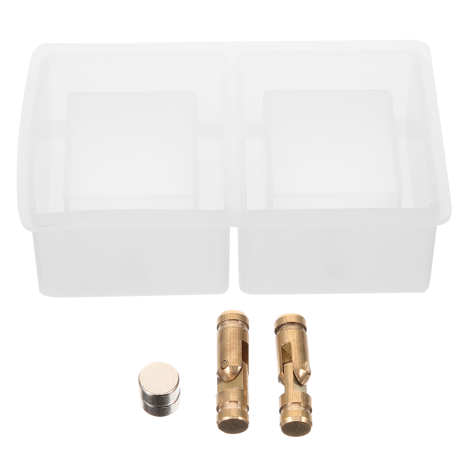 1 Set of Rings Box Casting Mold Silicone Epoxy DIY Jewelry Storage Box ...