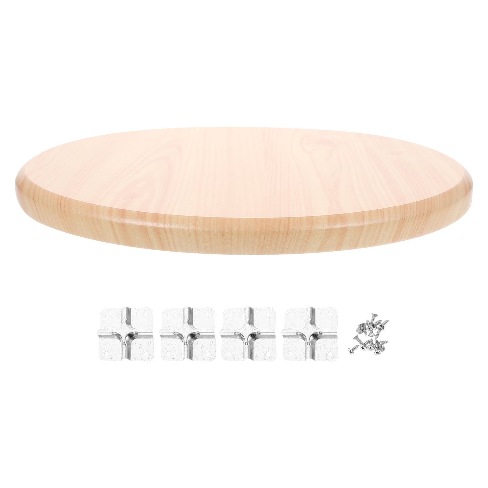 1 Set of Round Stool Seat Replacement Wooden Stool Cover Canteen Stool