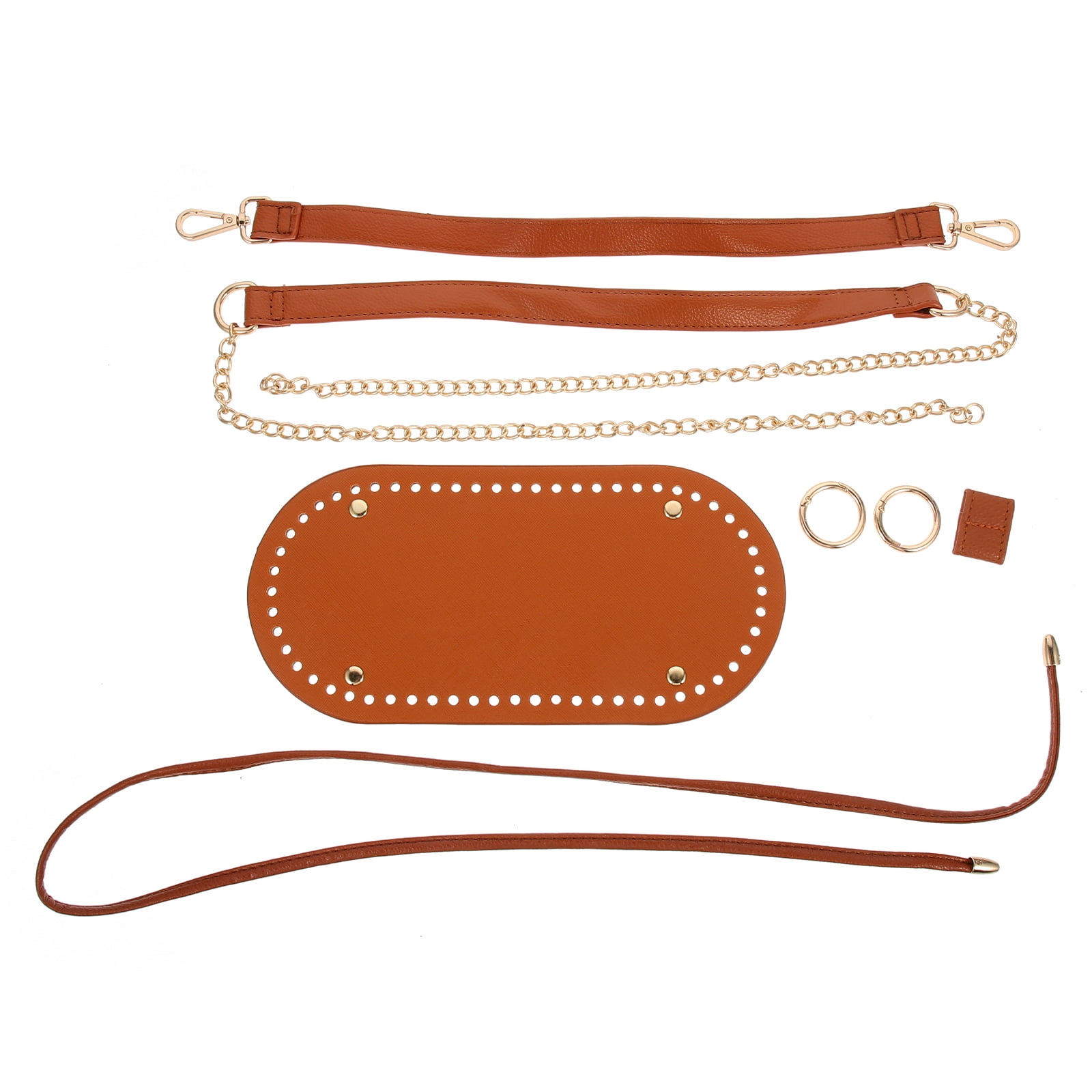 1 Set of Shoulder Bag Making Supplies Bag Materials DIY Rattan Weaving