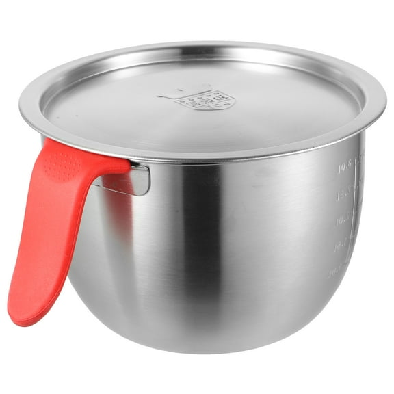 Greenadscape Large Mixing Bowl with Lids for Home Users Indoor Use 1 Set 8.45X8.45X5.31in