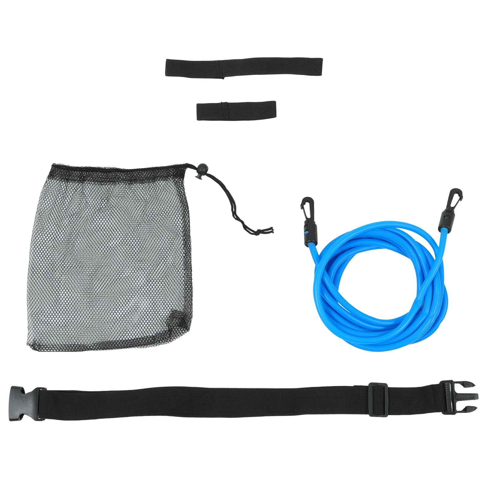 1 Set of Swim Training Resistance Belt Adjustable Elastic Exerciser
