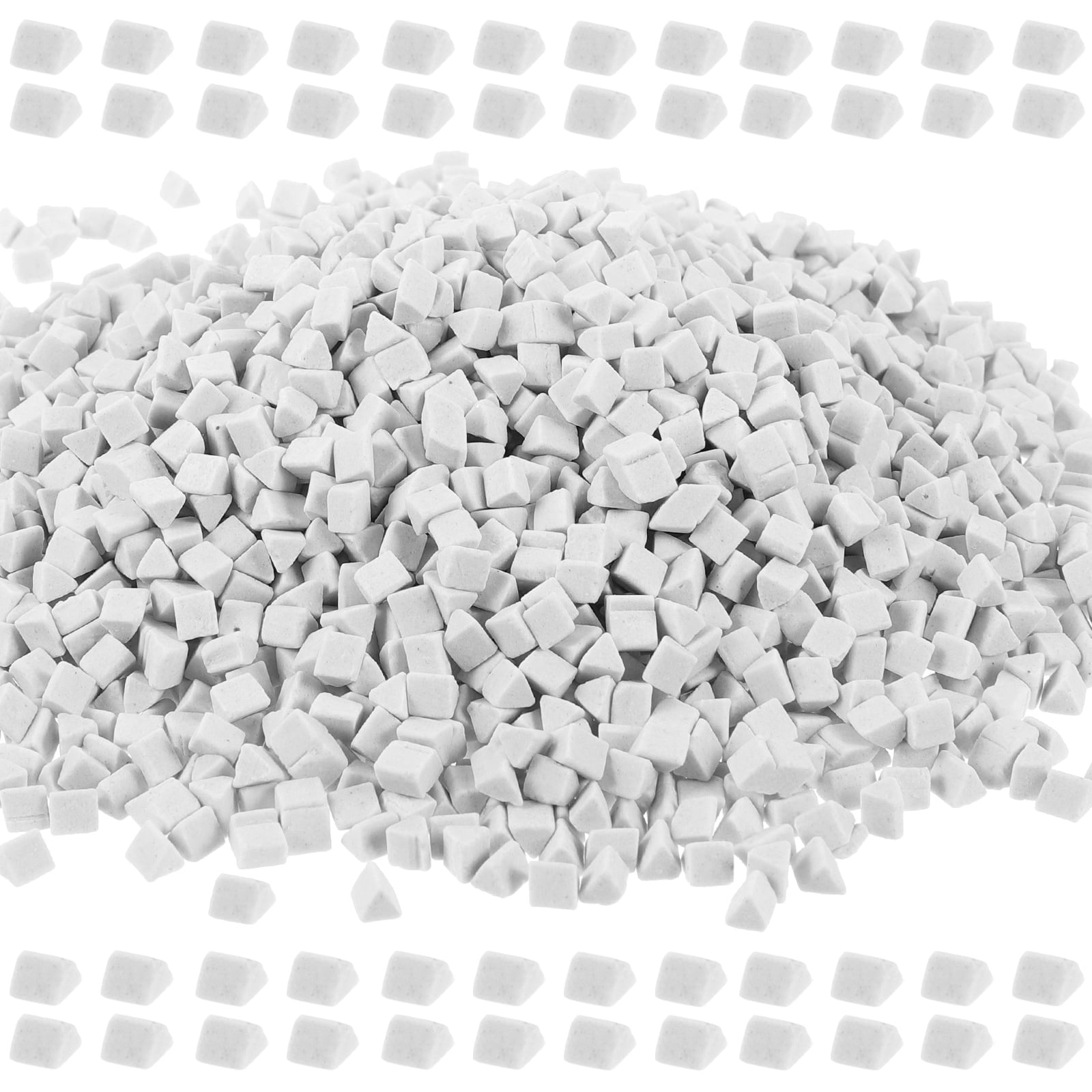 1 Set of Tumbling Abrasive Diy Triangle Abrasive Jewelry Polishing