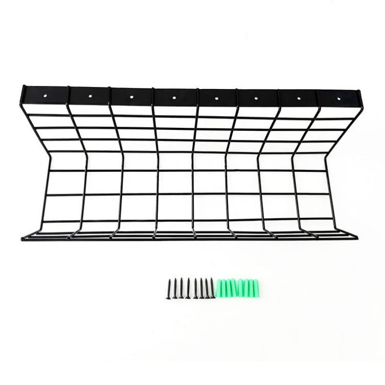 1 Set of Under Desk Wire Rack Cable Management Rack Cord Holder Cable
