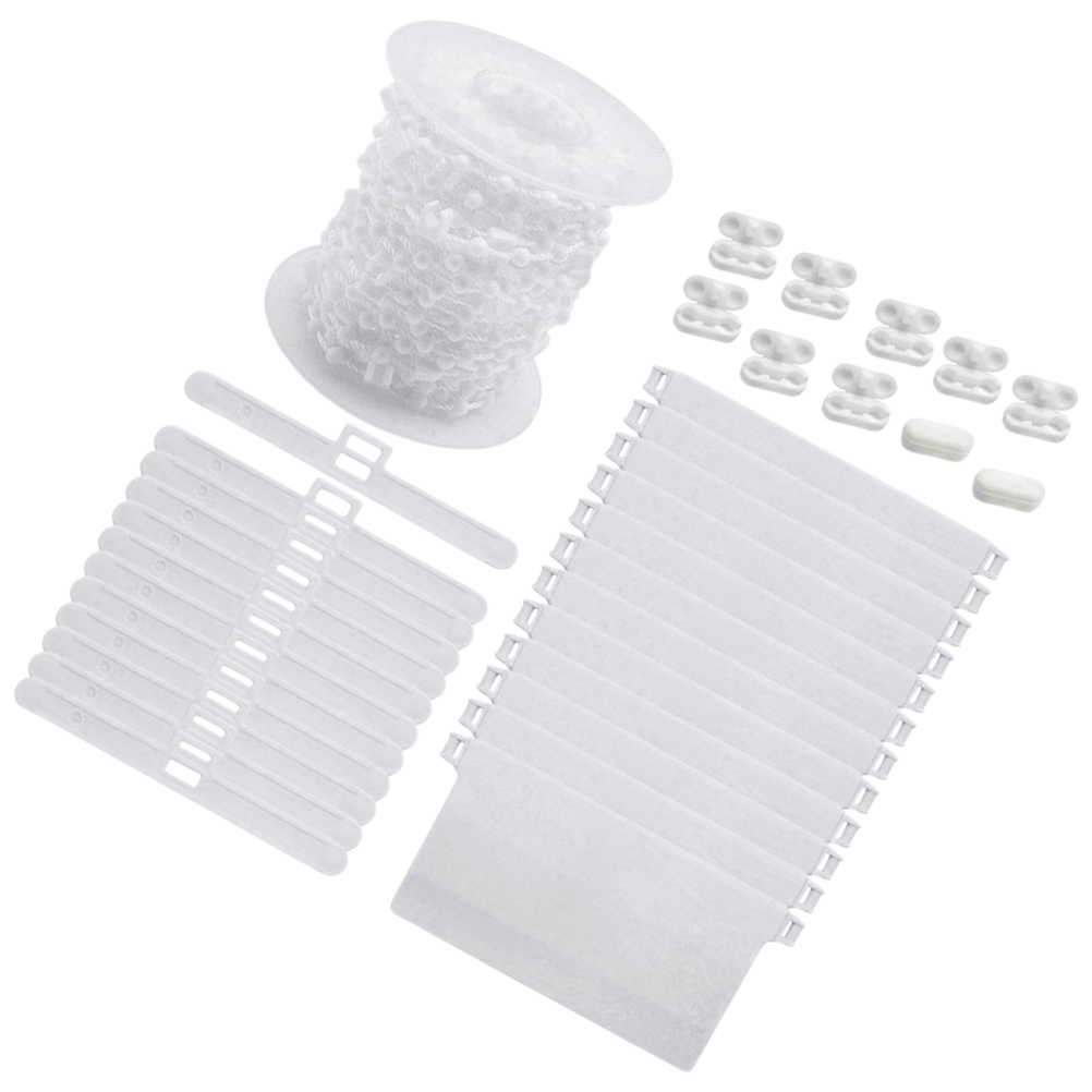 1 Set of Vertical Blind Bottom Weights and Chains Blind Repair Kit
