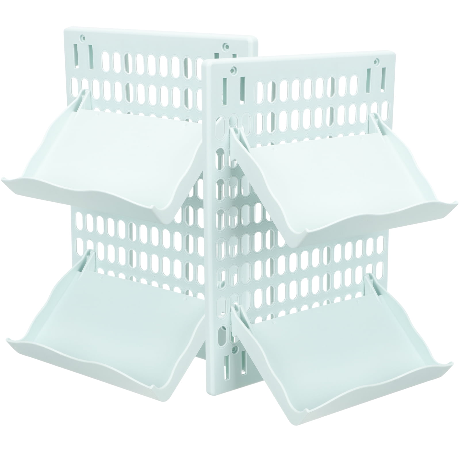 1 Set of Wall Shoe Rack Slippers Organizer Wall Mounted Shoe Rack