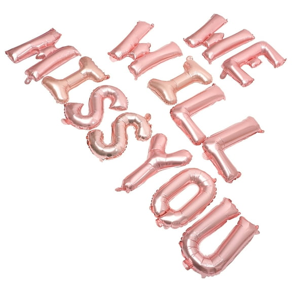 1 Set of We Will Miss You Foil Balloons Graduation Balloons Party Layout Balloons Decors