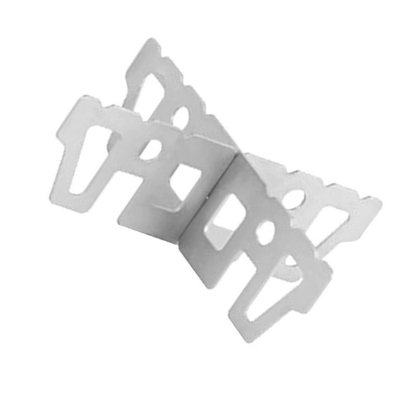 RENACLIPY Silver Titanium Pot Holder Durable Outdoor Stove Rack for Camping 1Set