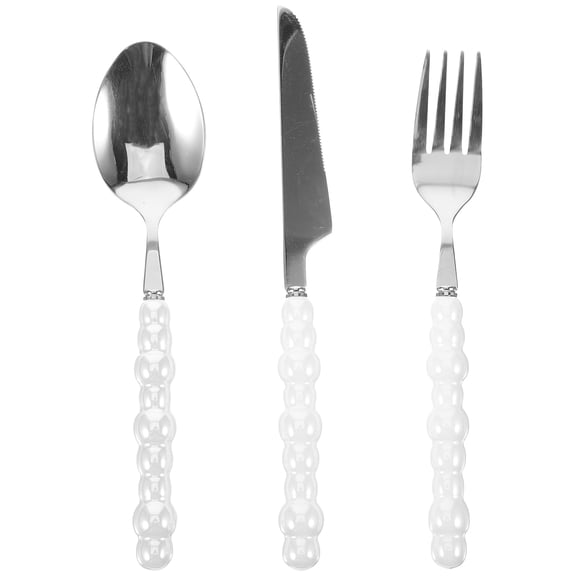 WHAMVOX Set Ceramic Western Style Families Dining Room 1 Set 8.3x0.8in