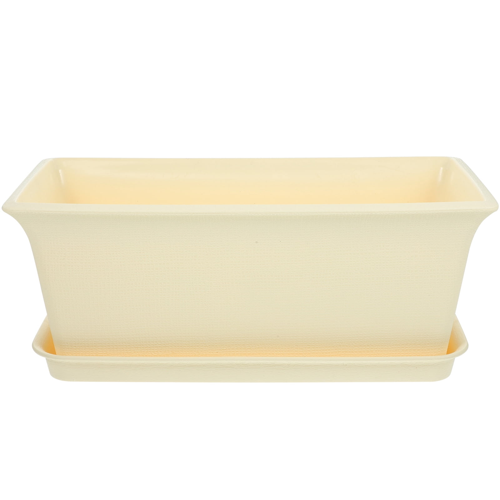 1 Set of Window Box Planter Plastic Vegetable Pot Flower Planting ...