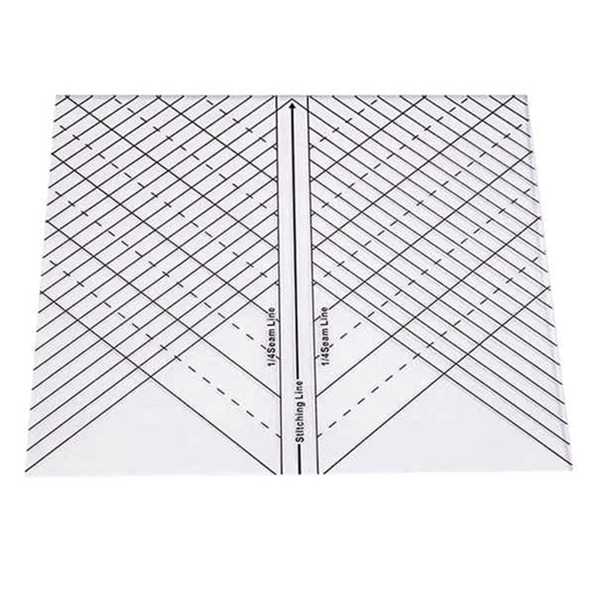 1 * Sew Straight Ruler-Transparent - Walmart.com