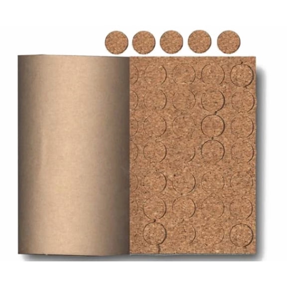 1 Sheet Cork Insulation Roll for Coaster with Adhesive Back Wall Decoration Party and DIY Crafts Supplies Flat Peru 1.5x0.1cm