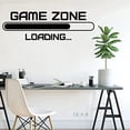 thumbnail image 1 of 1 Sheet Game Zone Quotes Wall Stickers Vinyl Wall Decor Stickers DIY Saying Wall Art Decal Sticker Home Decoration, 1 of 9