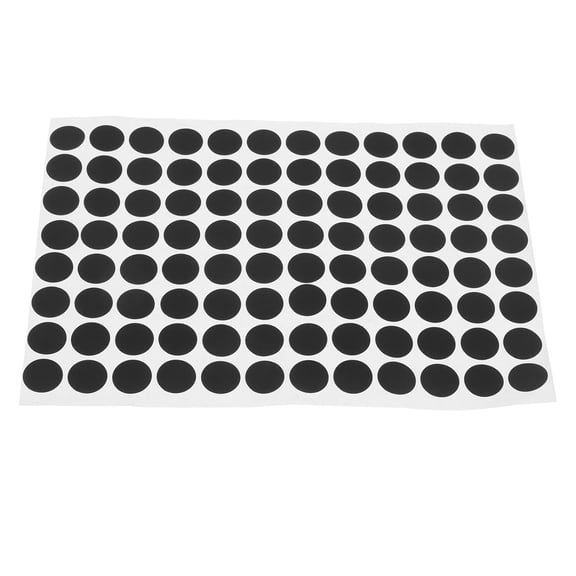 SOPOTUTU Black Billiard Table Sticker Dots for Precise Cue Positioning - 1 Set of Pool Table Accessories