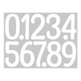 thumbnail image 1 of 1 Sheet Reflective Mailbox Number For Outside,4 Inch Reflective Adhesive Mailbox Number Stickers,Mailbox Numbers 0-9 Self-Adhesive House Address Numbers For Outside,Mailbox Doors,House Walls,White1, 1 of 9