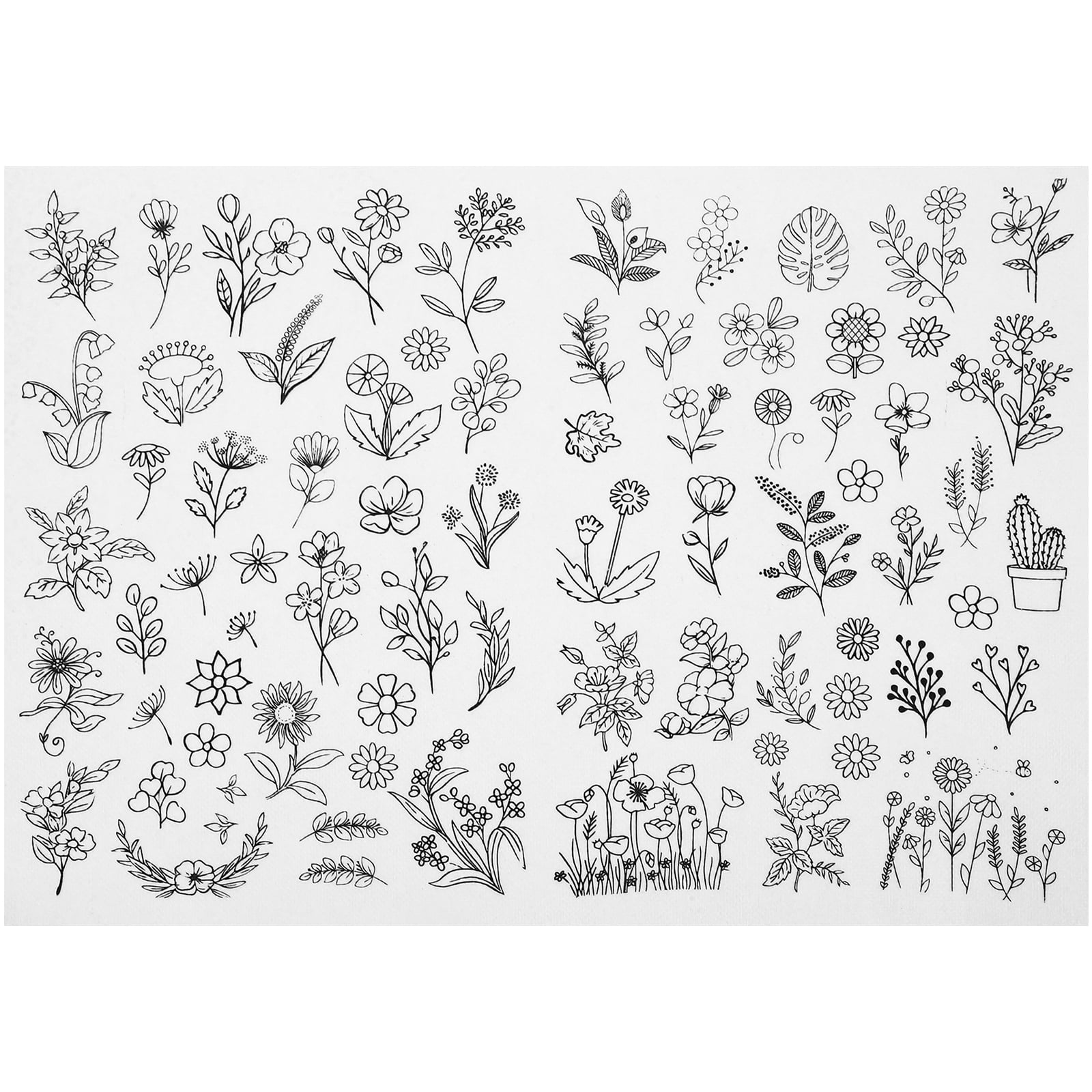 1 Sheet Water Soluble Embroidery Stabilizer Alphabet Shaped Sewing