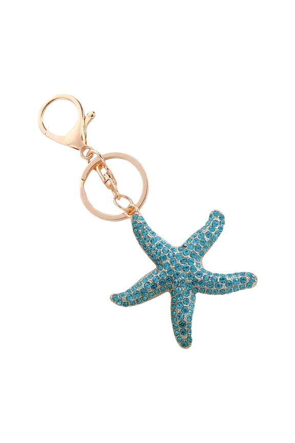 1. Shimmering Keychain Jewelry With Crystal Accents Alloy for Women Bag Decoration