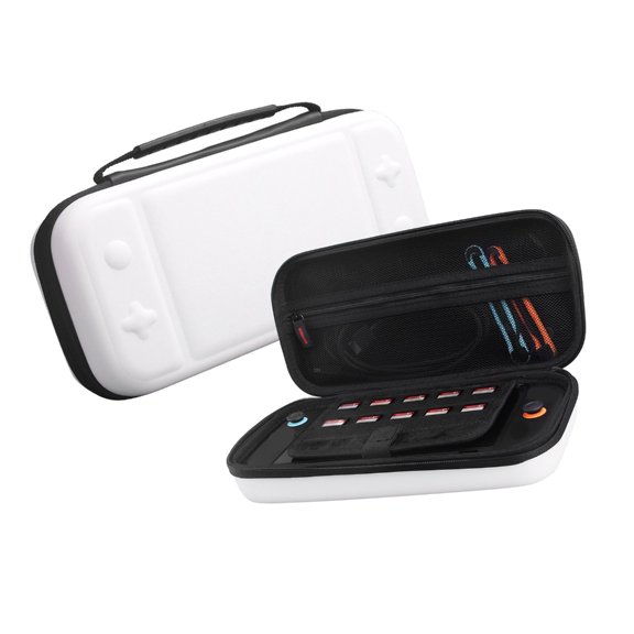 1. Shockproof Hard Case for NS2 Handheld Console with Card Slot, Handle & Scratchproof Travel Storage Bag