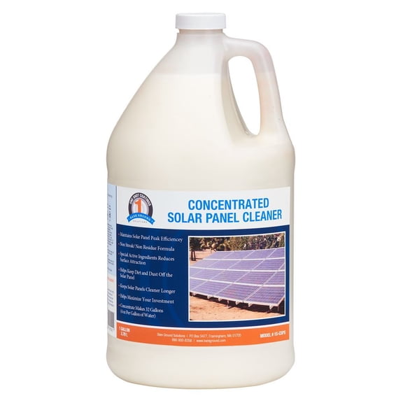 1 Shot Concentrated Solar Pane Cleaner (1 gal)