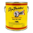 thumbnail image 1 of 1 Shot Lettering Black Pinstriping Lettering Enamel Paint, Gallon, 1 of 1