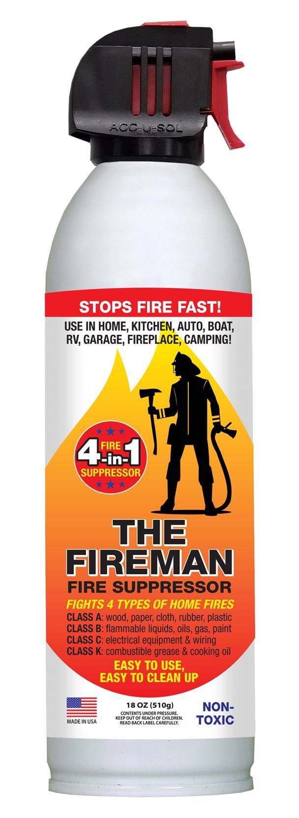 1 Shot Mini Fire Extinguisher by Bare Ground