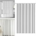 thumbnail image 1 of 1*Shower Curtain Clearance! Modern Plain Color Peva Shower Curtain Hotel Bathroom Curtain Door Curtain Partition, 1 of 7