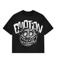 1 Side Front, Black “Monster”, Graphic, Casual, Many Colors, Cotton