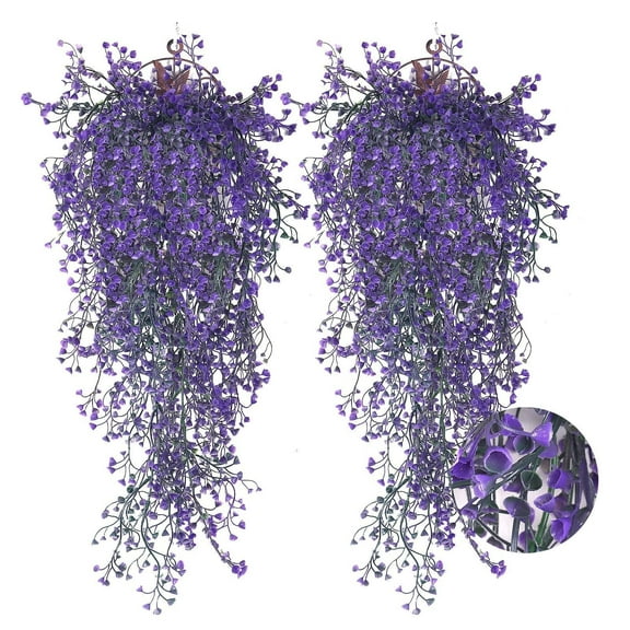 1*Simulation Branch Vine Hanging Artificial Plants Artificial Hanging Plant Faux Ferns Wall Plants Greenery Garland Room Decor Home Garden Wedding Party Indoor Outdoor Decorations