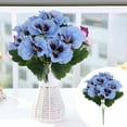 1*Simulation Flower, 1Pc Artificial Flowers Pansy Bouquet Wedding