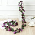 thumbnail image 1 of 1*Simulation Flower Vine 2.5M 45 Head Artificial Rose Vine Hanging Flowers for Wall Diy Decoration, 1 of 2
