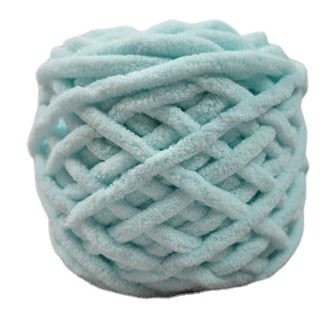 1 Skein 100g Soft Chenille Yarn 43.74 Yards Velvet Blanket Yarn Thick Fluffy Plush Yarn for Crocheting Hand Knitting Weaving Sweater Shawl Scarf Gloves DIY Craft