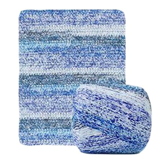 1 Skein DIY Lace for Knitting Crochet Mini Project Yarn, Blue