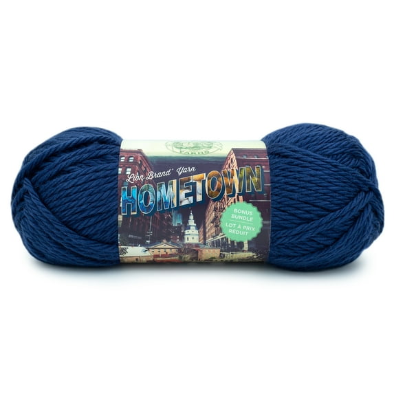 Lion Brand Hometown Bonus Bundle Solid Yarn