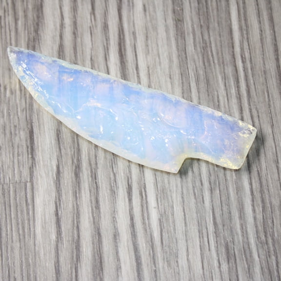 1 Small Opalite Ornamental Knife Blade  #3655     Mountain Man Knife