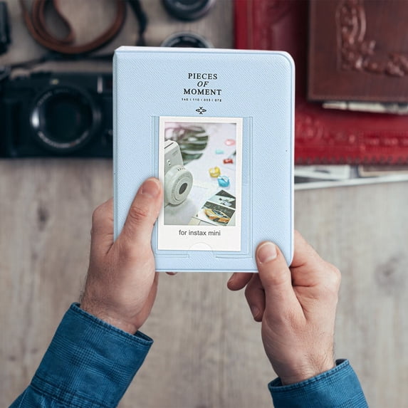 1 Small Photo Album Small Album Mini Album 64 Pockets Pvc Photo Album Home Textile Storage