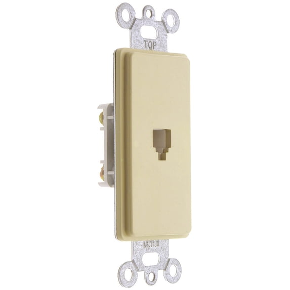 1 Socket Phone Faceplate