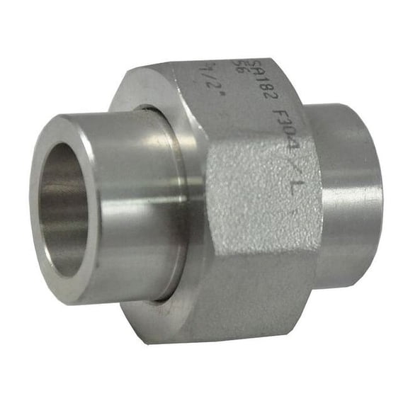 Manufacturer Varies 1" Socket Weld 316 SS Union 2UB75