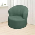thumbnail image 1 of 1 Sofa Cover Stretch Armchair Slipcovers Round Club Chair Couch Cover Armchair Cover for Recliner Sofa Modern Swivel Chair Slipcover Barrel Armchairs Cover, 1 of 7
