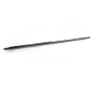 1" Solid 38" Steel Axle, 3/4" Stepped, Threaded Ends 1401-38