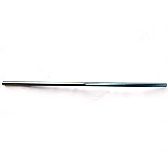 1" Solid 38" Steel Axle, No Step, Snap Ring Ends