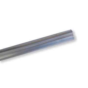 1" Solid 40" Deluxe Flexpruf Steel Axle, No Step, Snap Ring Ends
