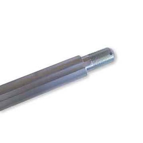 1" Solid 40" Steel Axle, Stepped, Threaded Ends 1402-40