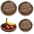1*Solid Wood Round Pallet Big Sale! Rustic Wooden Tray Candle Holder