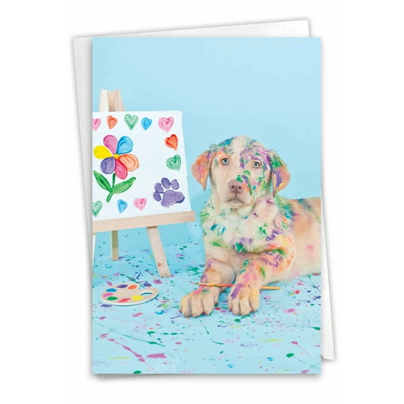 1 Sorry Card with Envelope - Dirty Dogs Artist Sorry C7217ESRG